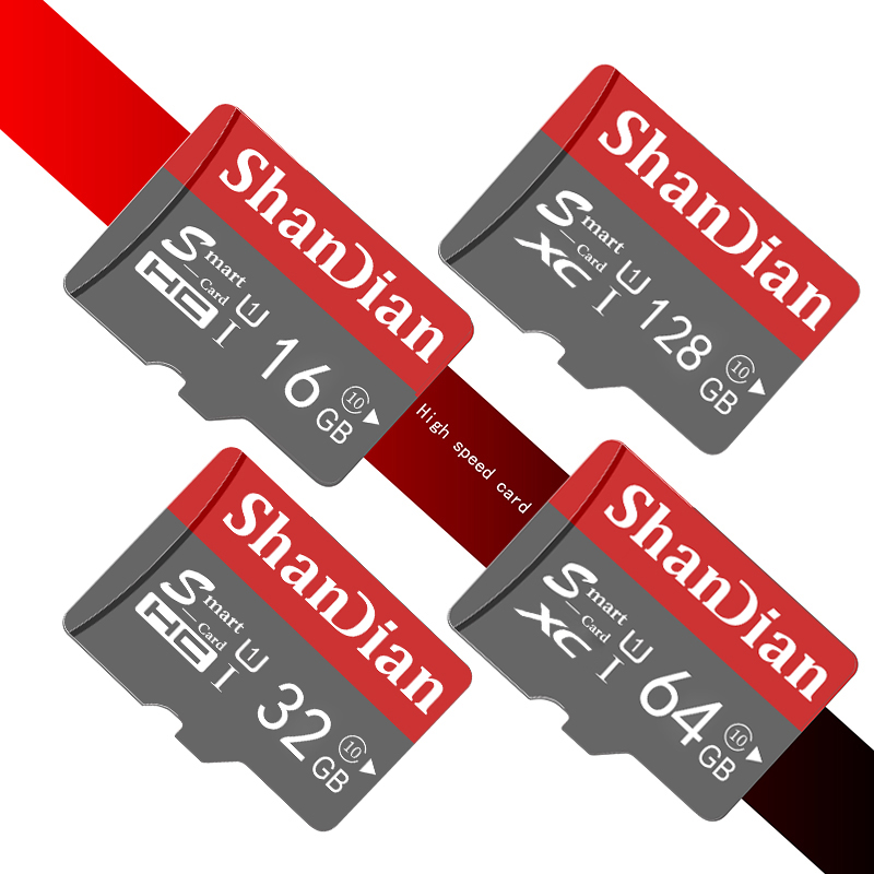 SAHNDIAN Ultra Micro SD 128GB 32GB U1 A1 Class 10 64GB 256GB Micro SD Card SD/TF Flash Card Memory Card 512G microSD For PhonePC