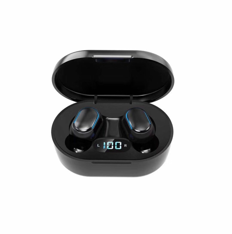 Tws Bluetooth 5.0 Draadloze Noise Cancelling Led Digitale Scherm Headset Voor Ios Android Draadloze Koptelefoon
