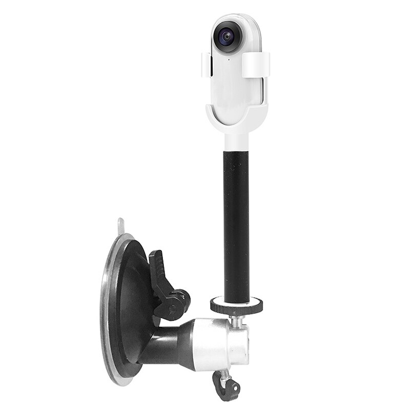 Para insta360 go polegar câmera adaptador base + suporte do carro