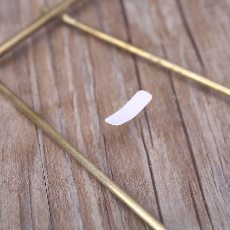 Gold Floating Metal Glass Photo Frame Desktop Wedding Pictures Portrait Display Holder Home Office Decoration Freestanding