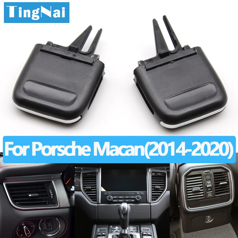 Car Front Rear Air Conditioning AC Vent Grille Clip Slider Repair Kit For Porsche Macan