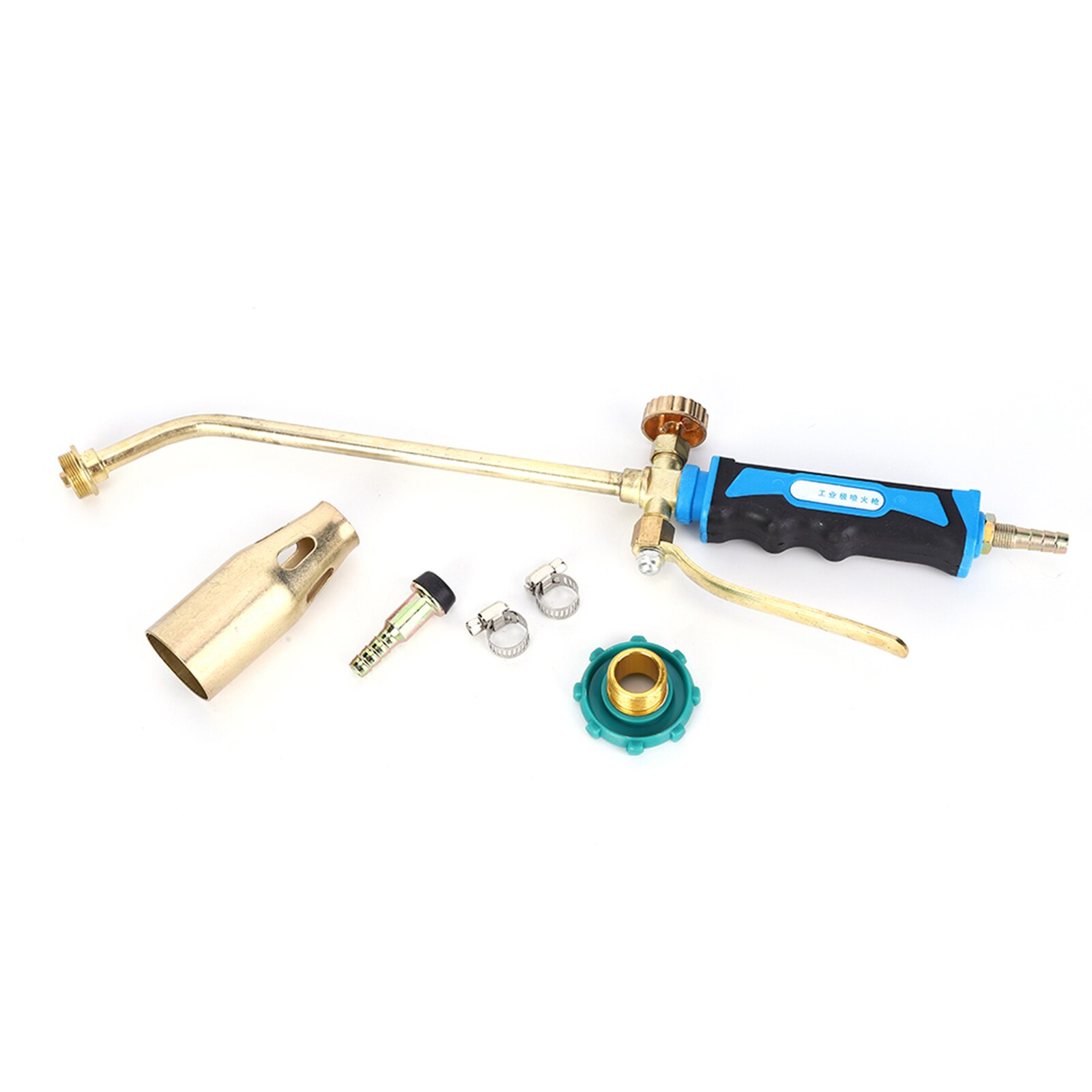 Soplete de Gas licuado de petróleo de Grado Industrial, quemador de jardín de 35mm, calefacción exterior, interruptor doble, accesorios de soplete de soldadura Tig