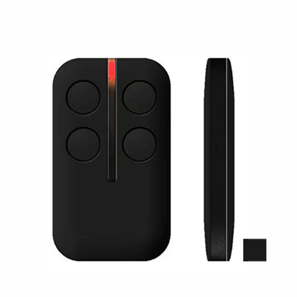 TAU 250T-4RP 250K-SLIMRP télécommande copieur de Garage ouvre-porte de remplacement télécommande émetteur sans fil 433MHz: Black