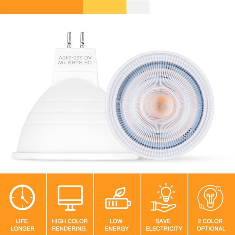 7W Spot Licht 220V Led Tasse Lampen Birne Strahler GU10 Home Energy Saving Cool White/Warm Weiß beleuchtung Lampe lampe Decke Lichter