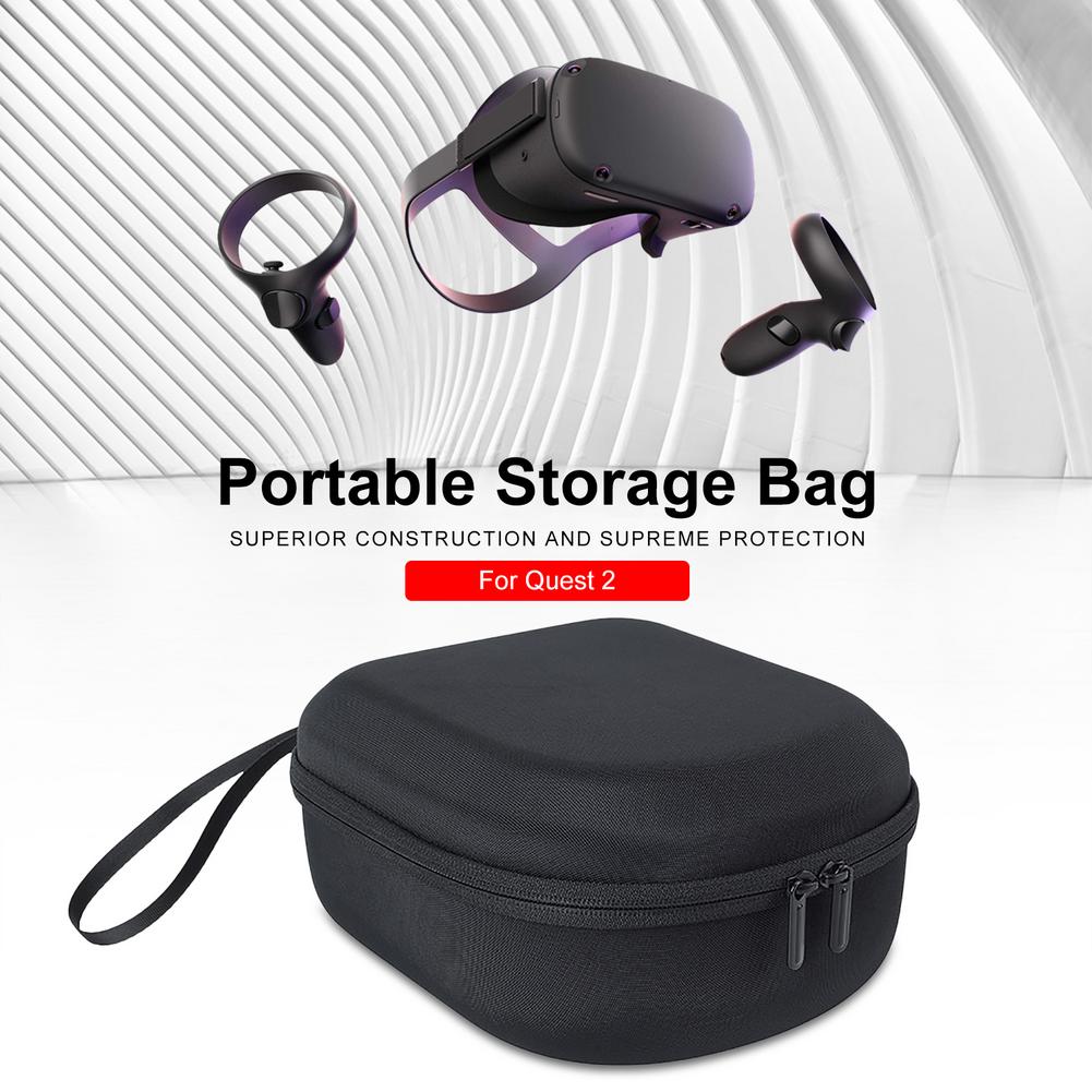 1PC Portable Hard EVA Storage Bag Carrying Case Travel Box for quest 2 All-in-one VR Gaming Headset Accessories