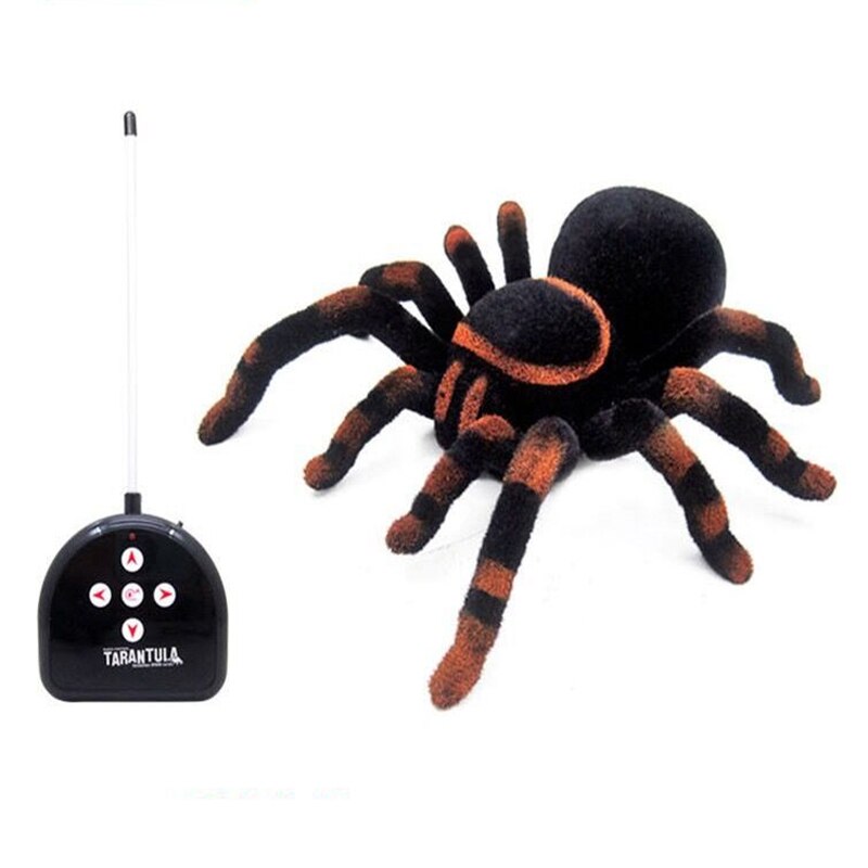 Wall Climbing Spider Remote Control Toys Infrared RC Tarantula Kid Toy Simulation Furry Electronic Spider Toy For Kids Boys: No box