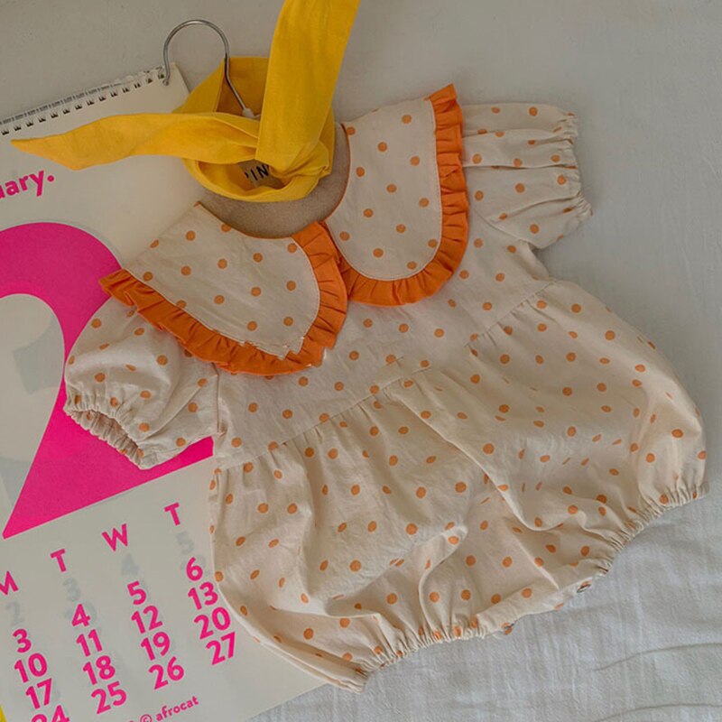 MILANCEL Baby kleidung große sisiter und wenig schwester bodys nette große schwester kleid Polka Punkt Kleinkind mädchen bodysuit