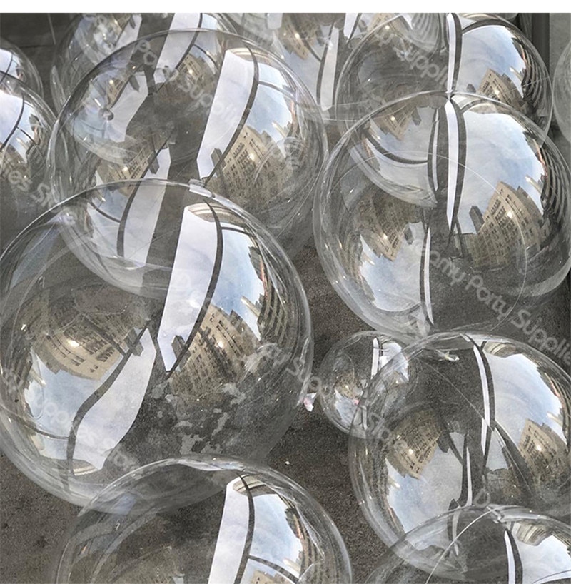 100Pcs 20''24''36'' Transparante Globes Clear Ballon Helium Opblaasbare Bobo Ballonnen Bruiloft Verjaardag Baby Shower Decoratie