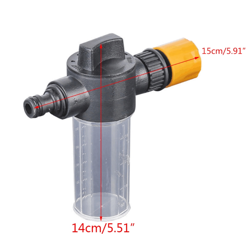 Hogedrukreiniger Zeep Spuit Auto Schuim Wassen Sneeuw Foam Lance Foam Generator Zeep Foamer Mondstuk Voor Sink Pennik Wasstraat