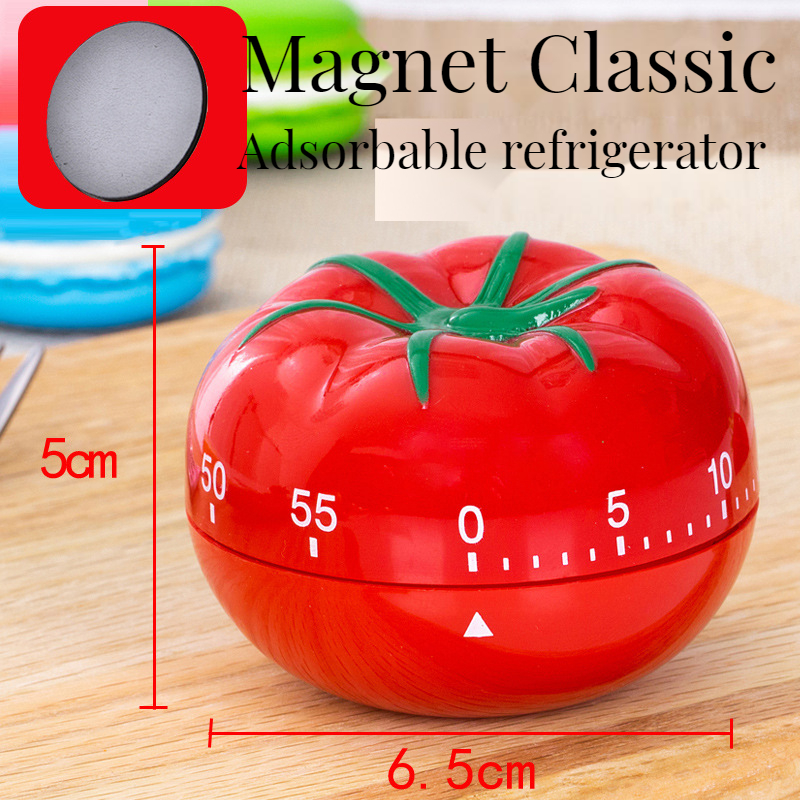 Mechanical Timer, Rotating Timer, Practical Desktop for Students To Learn Problem-Solving, Cooking, Yoga, Countdown Timer: Brown