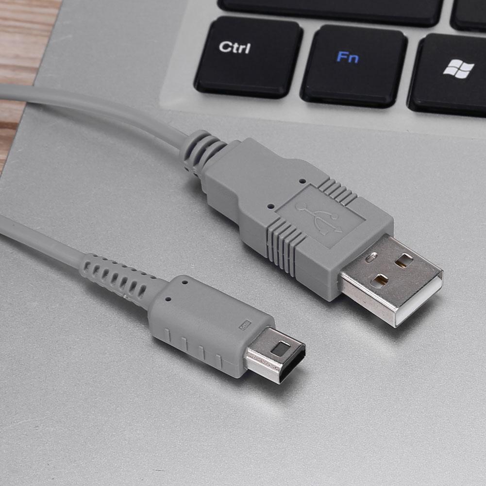 Cable de datos para Nintendo Wii U, de 1M cargador USB, fuente de alimentación, Cable de carga para mando de juego, Gamepad, carga desde portátil
