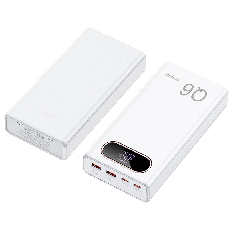 PD100W Schnelllade-Powerbank-DIY-Bausatz, 20 V, 5 A, 6 x 21700 Akku, hochwertig, sicher, kein Lözehn, wiederaufladbar