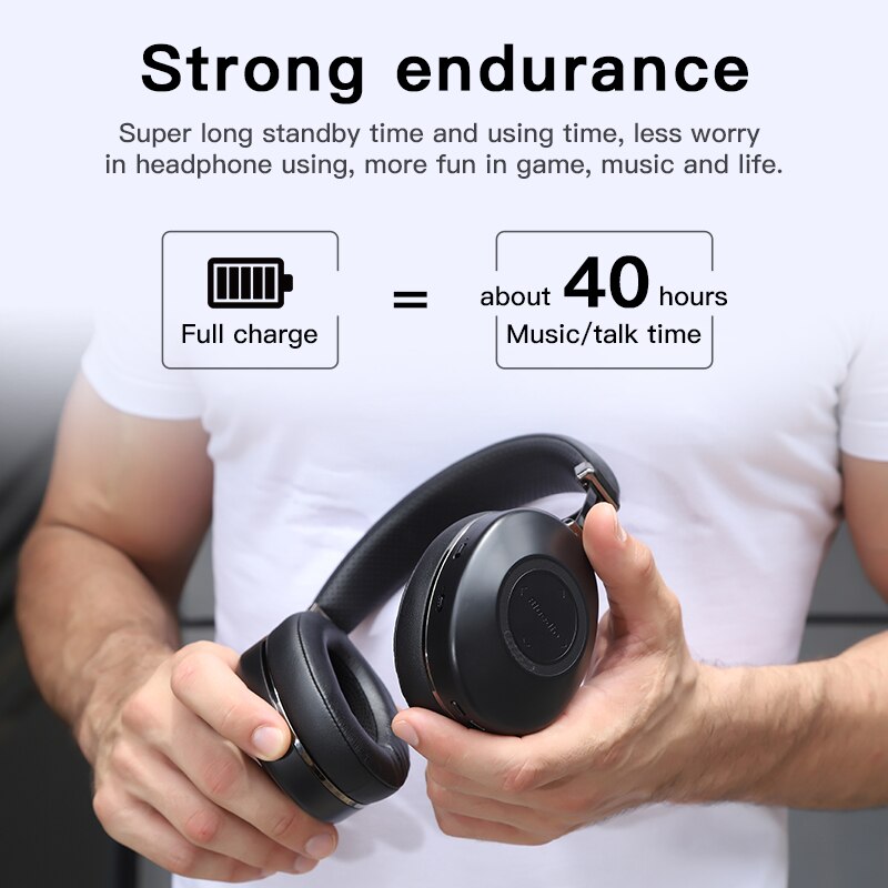 Bluedio H2 Draadloze Hoofdtelefoon Active Noise Cancelling Bluetooth Hoofdtelefoon Gebruiker Gedefinieerde Originele Headset Voor Mobiele Telefoons Nieuw