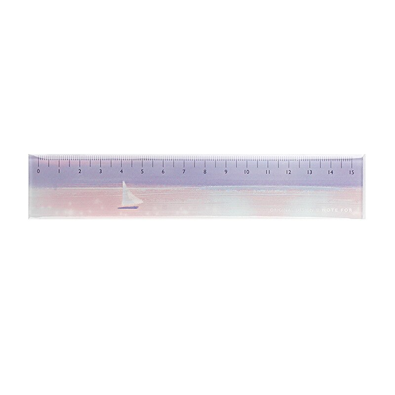 1PC Gradient Sky Color Acrylic Sraight Ruler Stude... – Vicedeal
