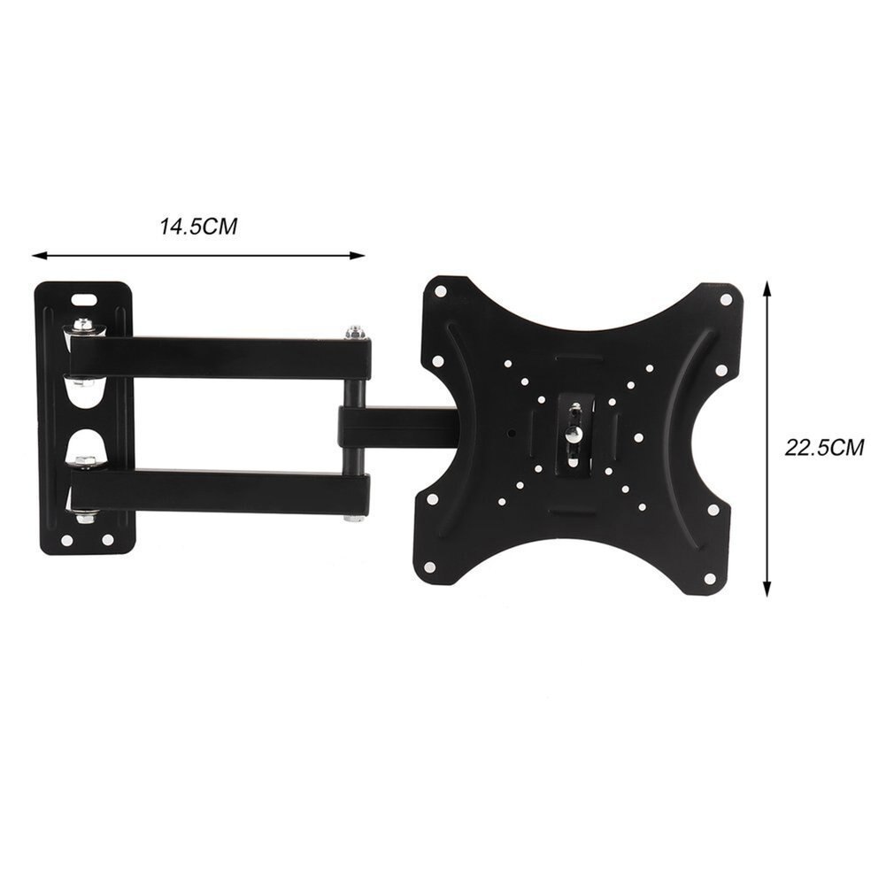 Universal TV Wall Mount Bracket Swivel Tilt Fixed Flat Panel TV Stand Holder Frame for 14-42 Inches LCD LED TV Monitor