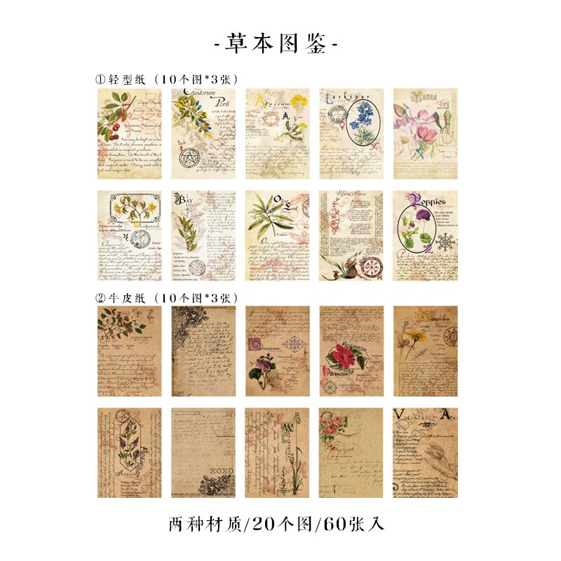 60 stk/parti memoblokke sticky notes breve fra i går serien papir dagbog scrapbog klistermærker kontor skole papirvarer: Caomutujian