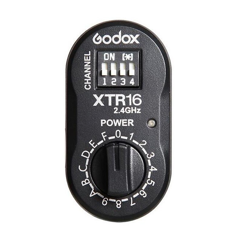 Receptor DE Flash Godox XTR16 / XTR16S 2,4G para transmisor DE XT-16 X1TC X1TN AD360 AD180, QT QS GT GS SK DE la serie V850 V860