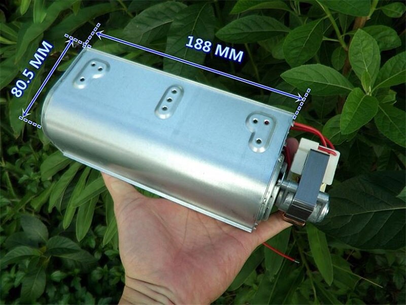C2 Cross-Flow Ventilator Air Blower Met Wind Wiel Hart Cup AC100V Cover Pole Motor