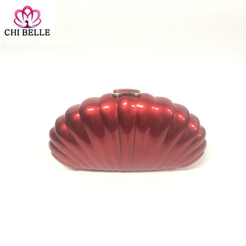 Novo acrílico querida rosa branco concha saco moda festa pérola saco pvc duro à prova dhard água bolsa de ombro senhora pequena maquiagem embreagem