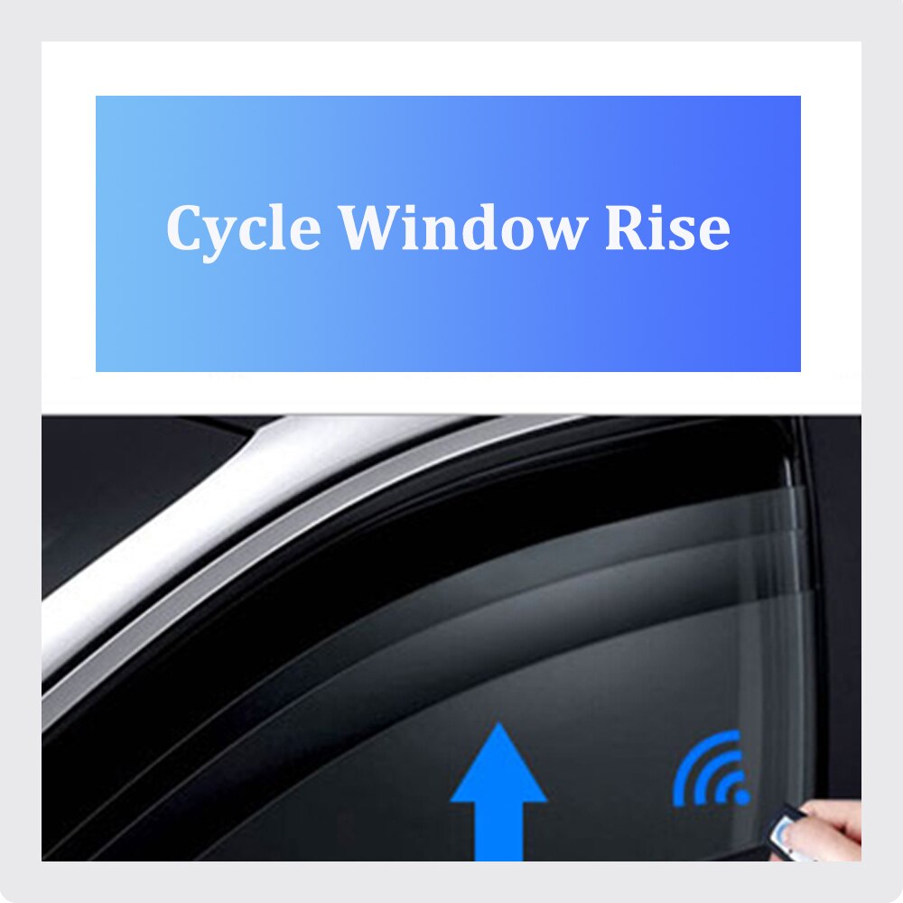 Para Ford Escort automático del coche levantador un botón LEVANTAR cuatro interruptor elevalunas inteligente ventana cerca de pausa Controlller