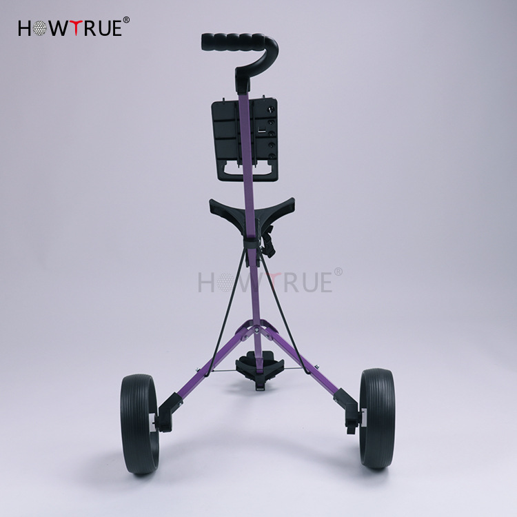 Aluminum alloy Golf Trolley Folding Golf cart Golf charter with scorecard Carrelli da golf