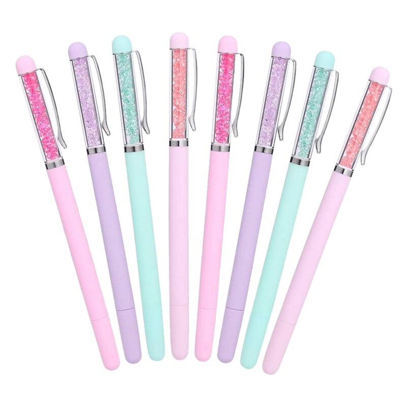 8Pcs 5D Diamant Borstel Tip Boor Pen Diamant Schilderen Tool Voor Naaien Kruissteek Accessoires, Nail Diy Decoratie