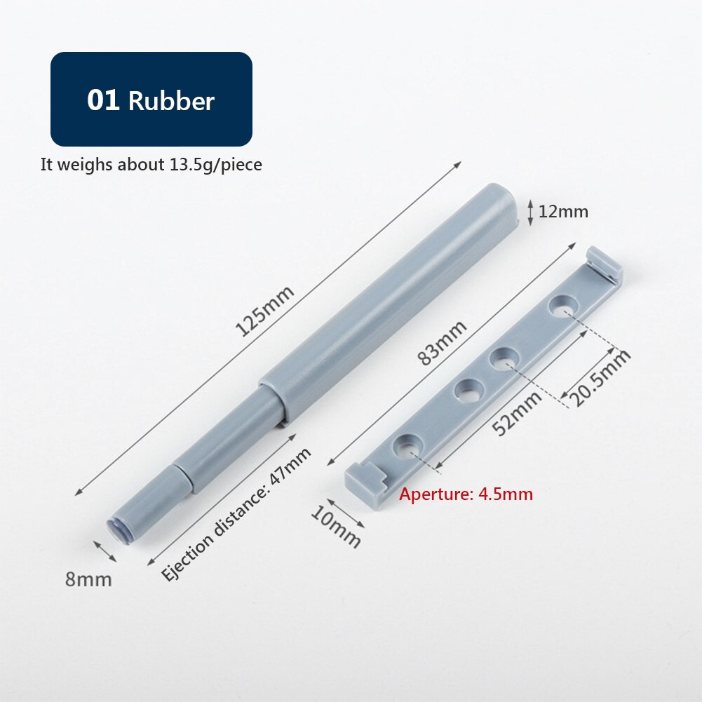 Küche Schrank Fänge Tür halt Schublade Dämpfer BuffersSoft ruhig Schließen mit Srews unsichtbar Griffe Heimat Möbel Hardware-: 01