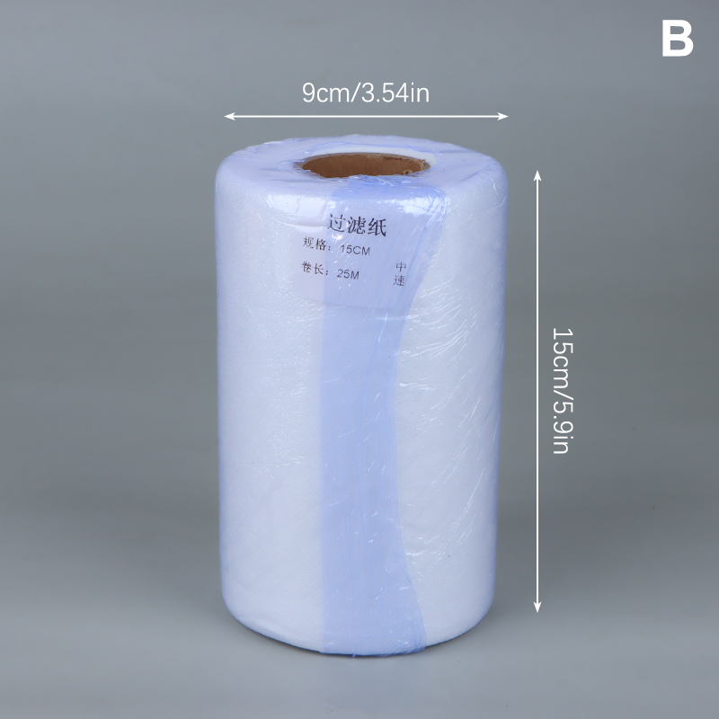 10/15/20cm filterruller erstatning for bubble magus arf-s/m/l auto roll nylon filtersokk biofiltermedie akvarium fisketank: Sølv