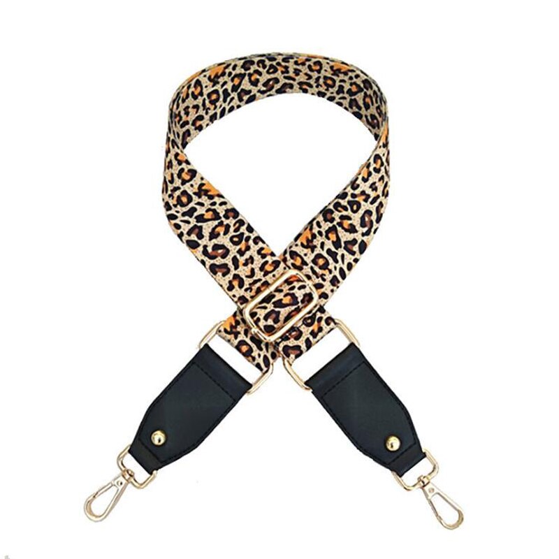 Aimyoung leopard laukku hihna käsilaukun vyö leveä olkalaukun hihna vaihtohihna lisävaruste laukku osa säädettävä vyö laukkuun