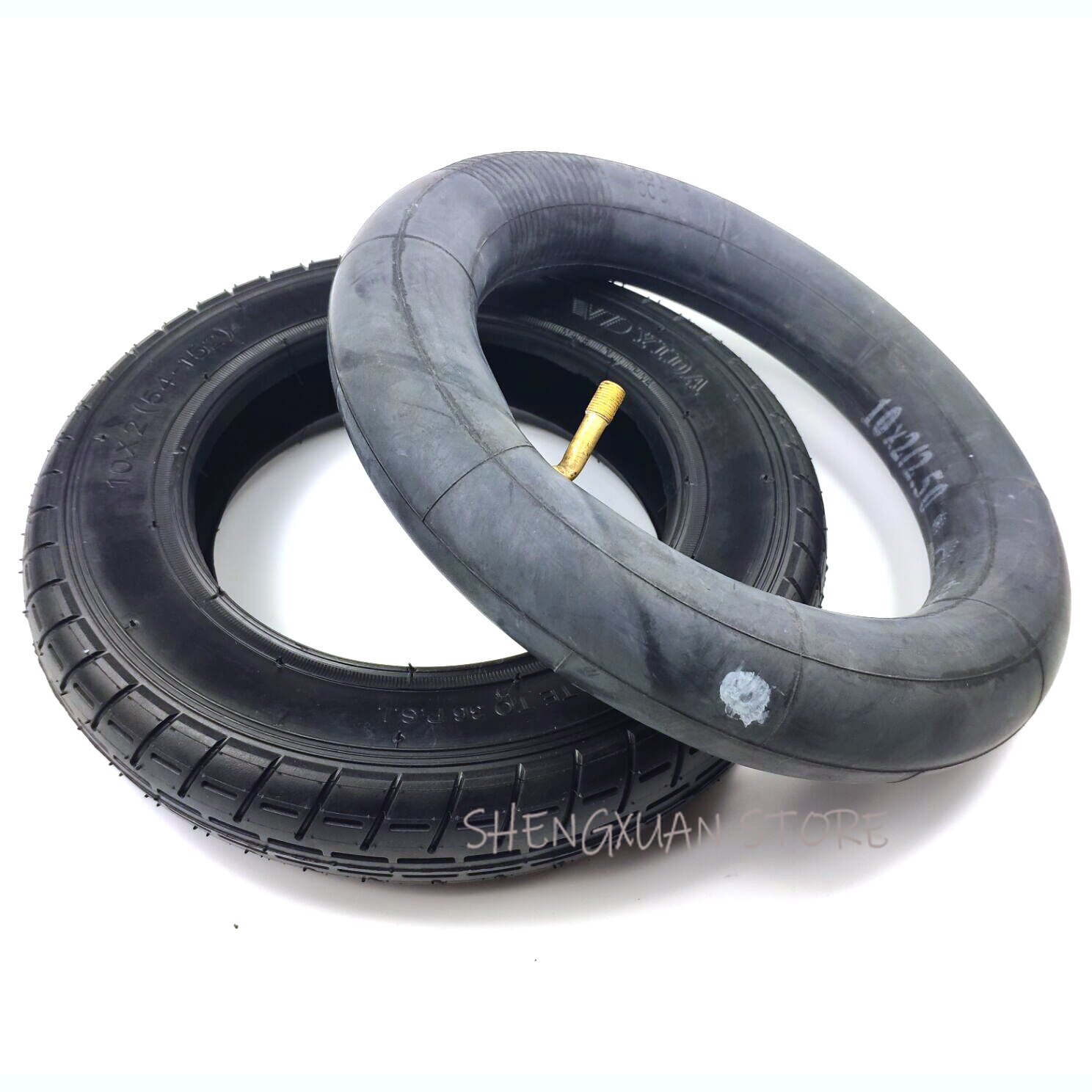 10x2 (54-152) Tire 10x2 Inner Tube Outer Tyre 10 Inch Wheel Tyre for Electric Scooter Children&#39;s Bicycle Baby Carriage Parts