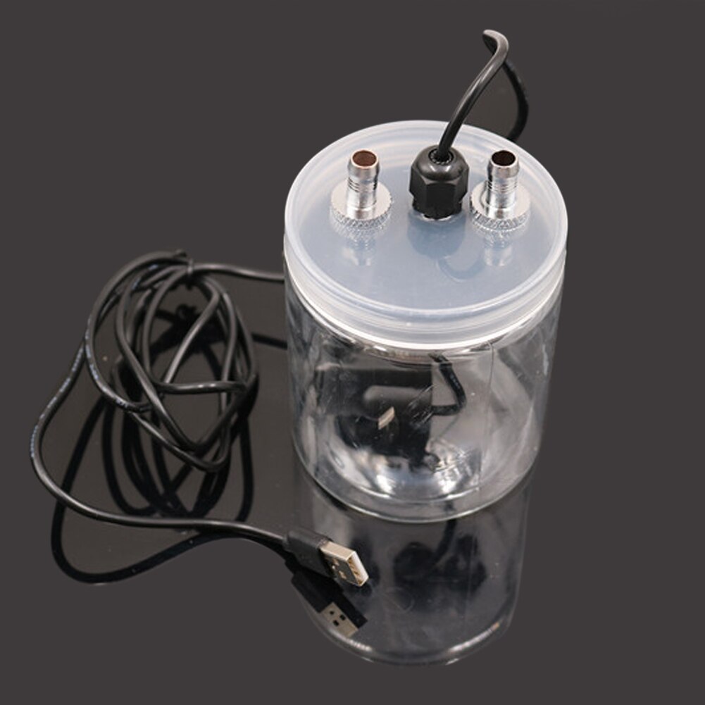 USB Connection Water Cooler Tank Pump Transparent Display Computer Radiator PC Laptop DIY Easy Install Universal Liquid Cooling