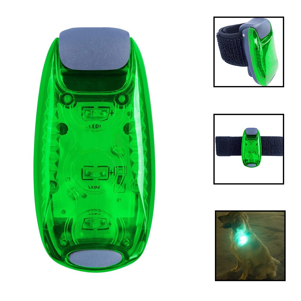 Multi-function LED Safety Light Clip On Strobe Running Lights for Runners Helmet Backpack Camping Walking Accessories: A3