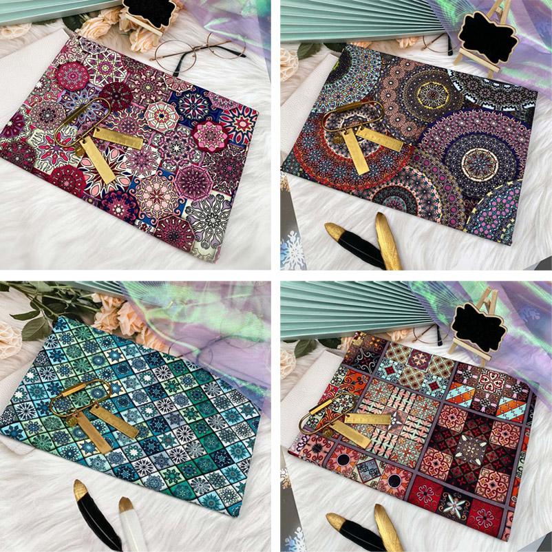 Tissu en coton Mandala indien, Textile bohémien, décor Vintage, pour bricolage, accessoires faits à la main, sac, robe, vêtements par demi-mètre