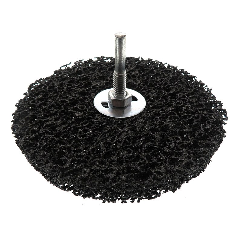 3pcs Strip Discs Abrasive wheel Paint Rust Removal Clean Grinding Wheel Paint Rust Removal Clean For Angle Grinder: 5inch black
