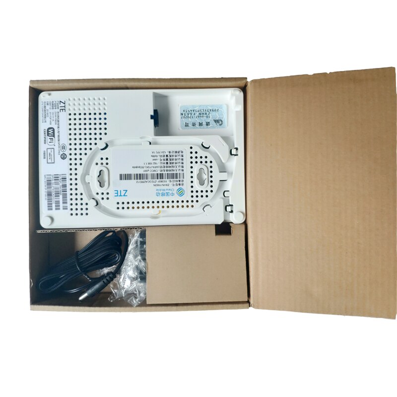 Terminal optique de Fiber de ZTE GPON ONT F663N FTTH ONU avec le micrologiciel anglais de Port d'ethernet de 1GE + 3FE