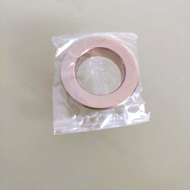 50sets/lot No Sew metal brass eyelets with washer 21mm*35mm Big round metal grommets 3color 2017062202: Light Gold  Flat