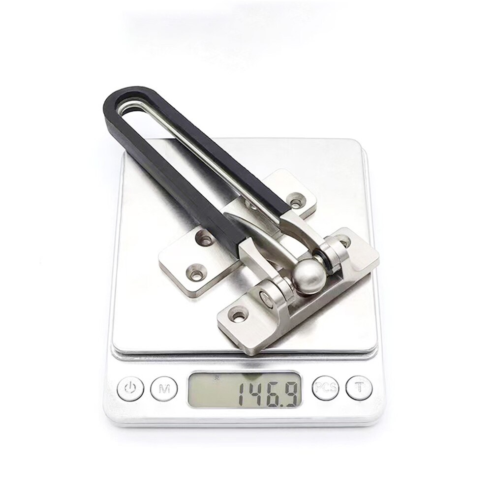 Metal Hasp Latch Door Lock Home Security Front Door Window Anti-Theft Chain Lock Guard Catch Hotel Home Hasp