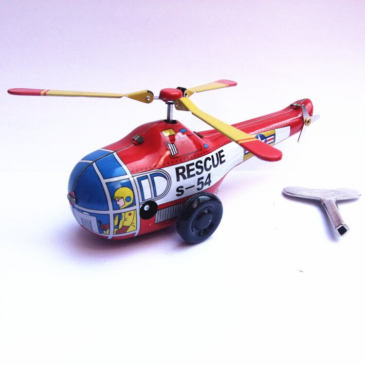 [Grappige] Volwassen Collectie Retro Wind Up Speelgoed Metalen Tin De Propeller Vliegtuigen Mechanische Speelgoed Clockwork Speelgoed Cijfers Model kids