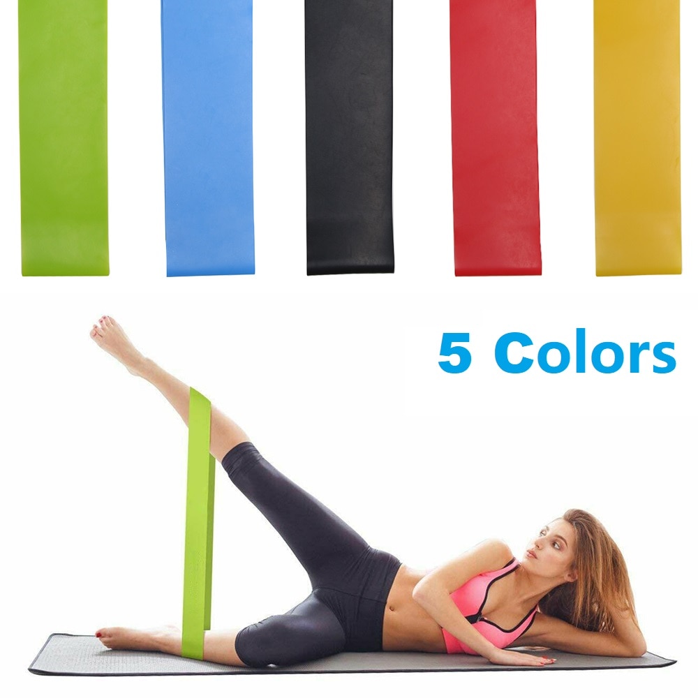 5 stk /11 stk /17 stk modstandsbånd sæt yoga øvelse fitness bånd gummisløjfe bånd gym dør ankel stropper med taske mænd kvinder