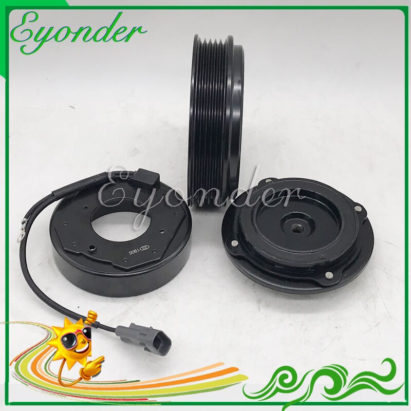 A/C AC Compressor Electromagnetic Clutch Pulley for Mercedes Benz CLA250 GLA45 2.0L B200 447280-7421 A0038304460 447160-6370