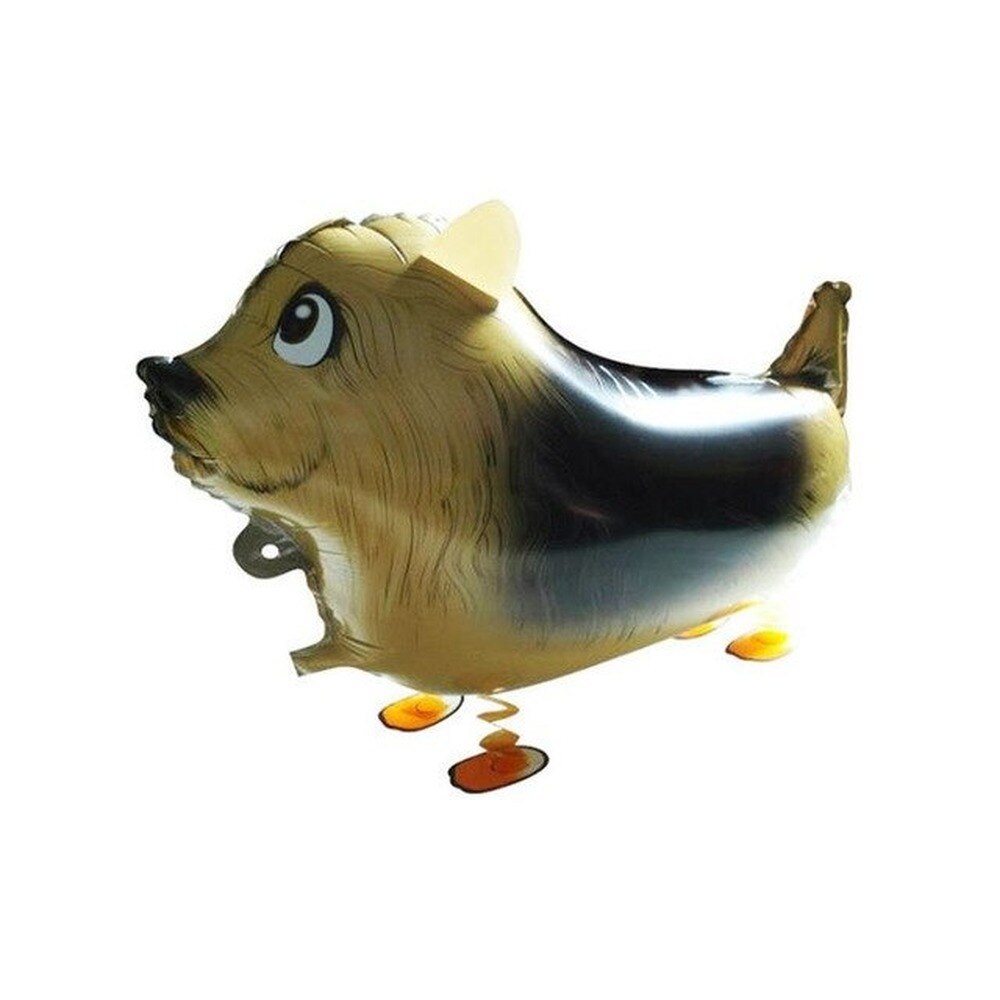 Ballon en aluminium en forme de chien, 1 pièce, jouet pour enfants, dessin animé, chat, carlin, chien, caniche, ballons à Air, décor de fête d&#39;anniversaire