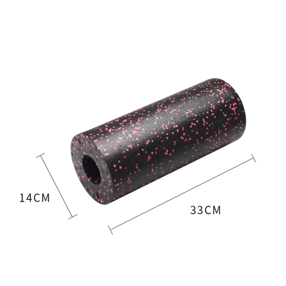 Hög densitet spräcklig ihålig yogapelare perfekt extra fitnessträningsverktyg hjälper till att förbättra kroppens koordination