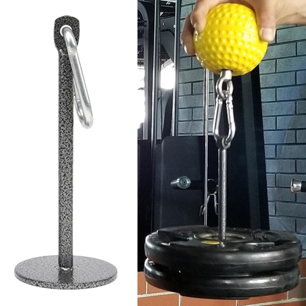 Stål vægtplade læssestift greb styrketræning vægte holder 17cm