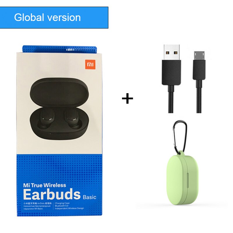 Xiao mi mi Wahre Drahtlose Ohrhörer Grund Bluetooth 5,0 Stereo Headset Drahtlose AI Freisprecheinrichtung Realme Air Bass Headset Globale Version
