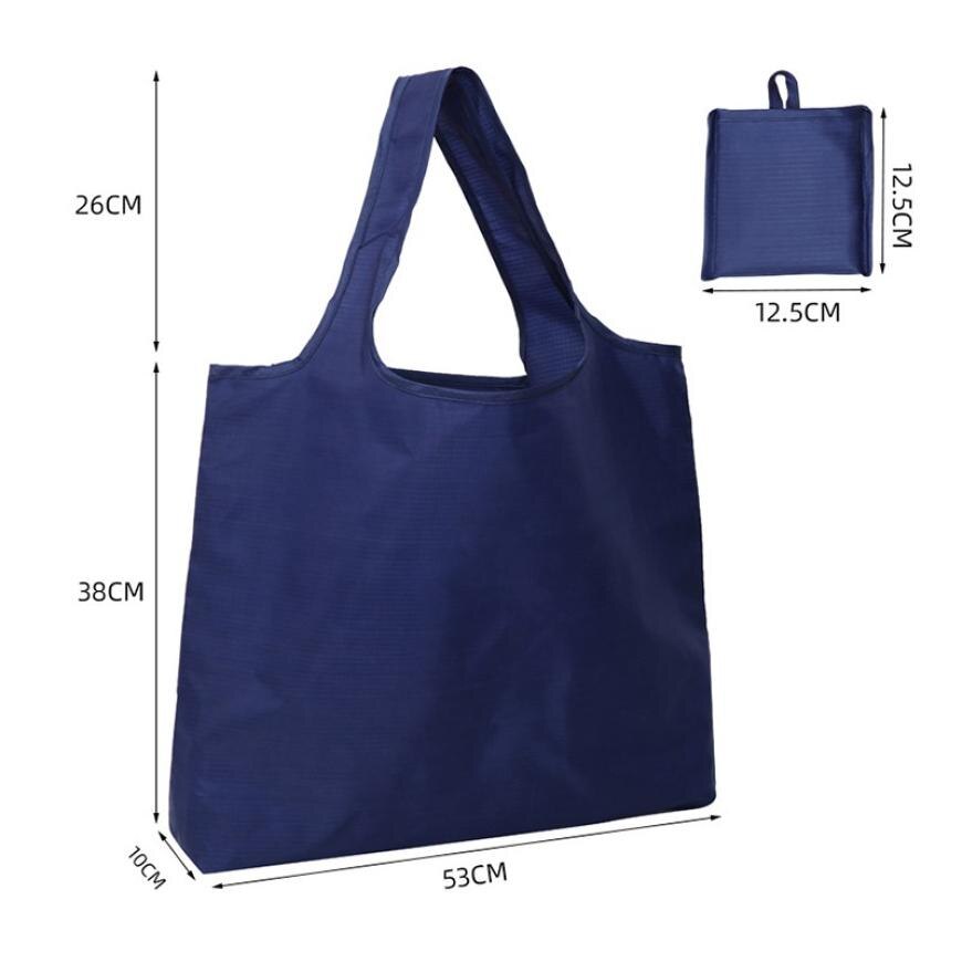 foldable Oxford waterproof cloth bag, supermarket shopping bag, environmental protection carrying bag, folding bag