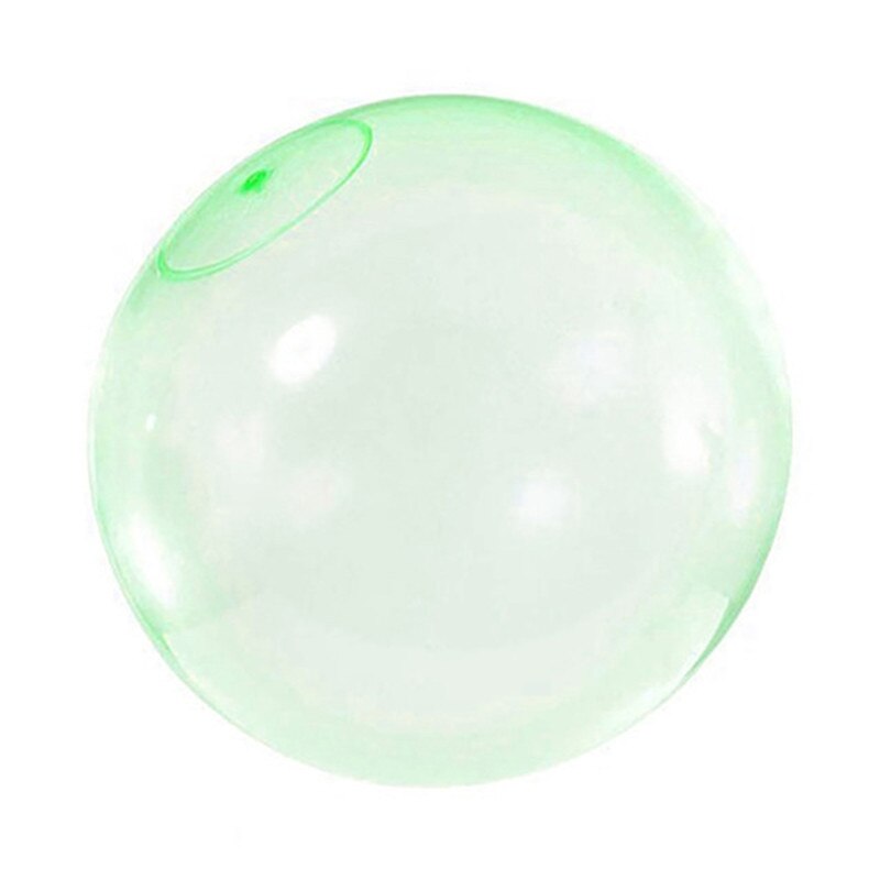 120cm holdbare boblebold oppustelige sjove bolde fantastiske rivefaste super wubble boblebold oppustelige udendørsbolde på lager: Lysegrøn