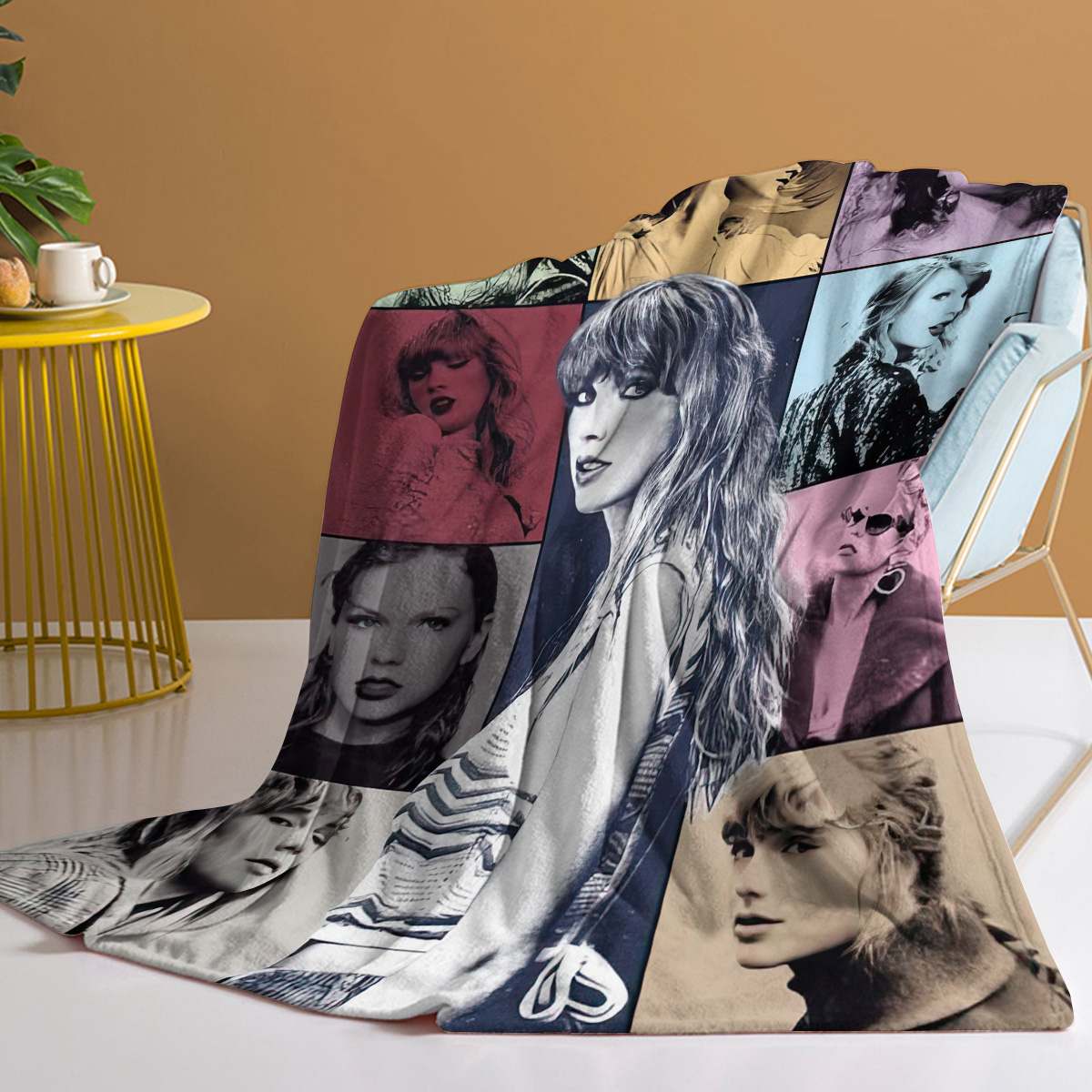 Couverture à jeter pour fille, lunettes de soleil chaudes en peluche, couvertures d'avion en papier pour enfants, adultes et adolescents pour canapé, canapé et lit