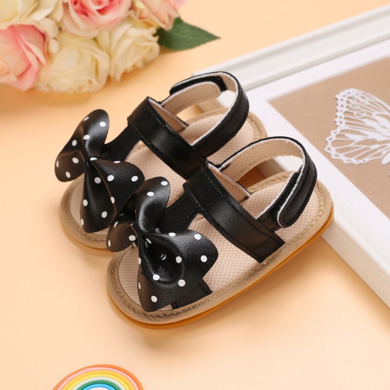 Baby Zomer Sandalen Mooie Strik Baby Prinses Schoenen 0 Tot 18 Maanden, Neonatale Recreatieve Schoen Peuters: a / 7-12 Months