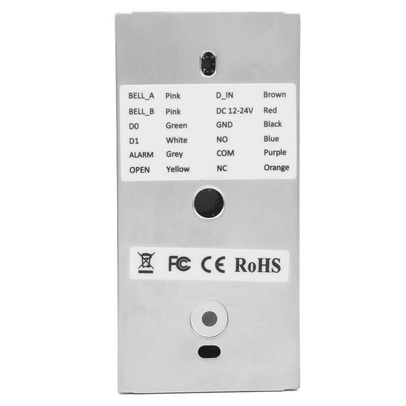 Door Keypad 13.56MHz RFID Password Card Access Control Wiegand26 Lock 120x58x22mm