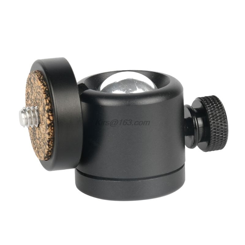 360 Degree Camera Tripod Ball Head 1/4" Screw Mount Bracket for DSLR Camera
